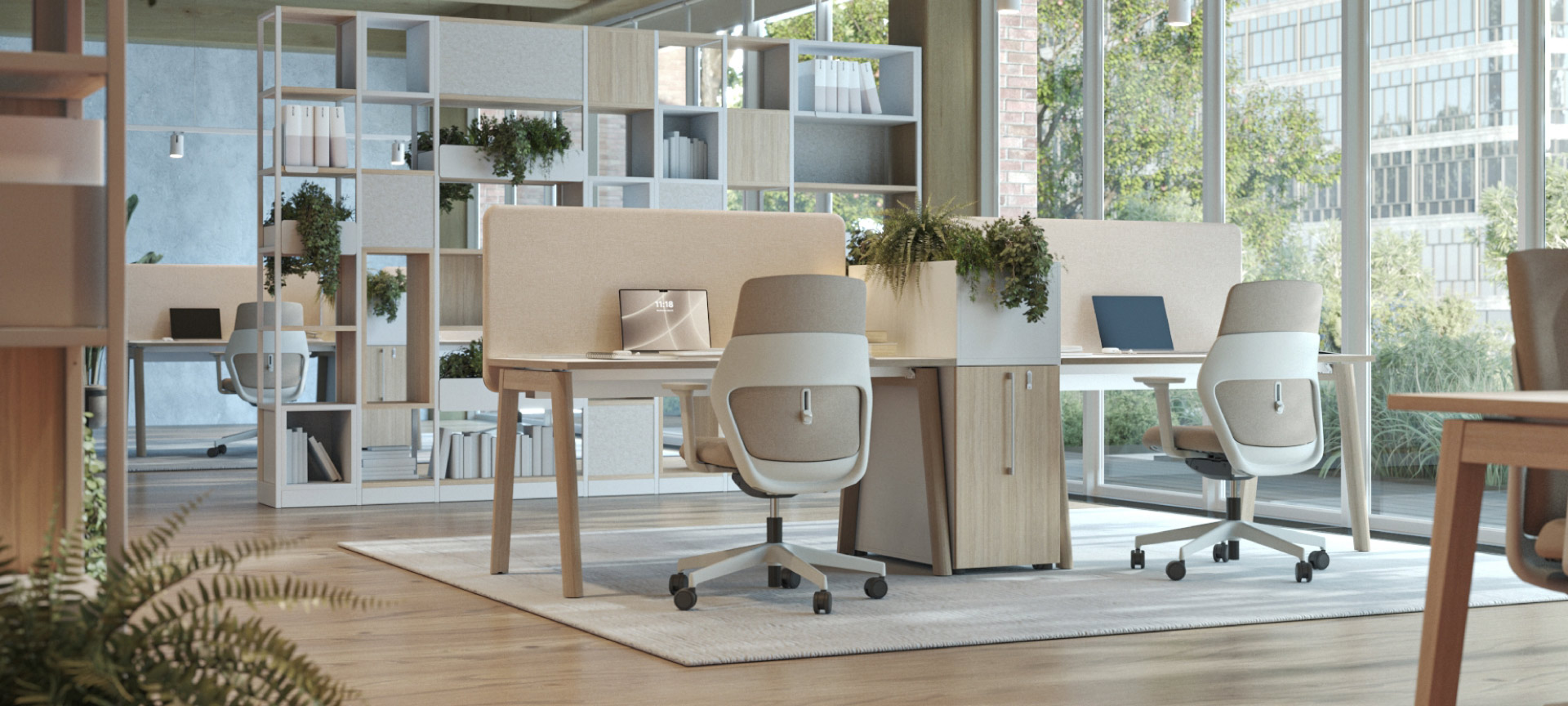 Cum să creezi un birou premium cu scaune și fotolii Narbutas