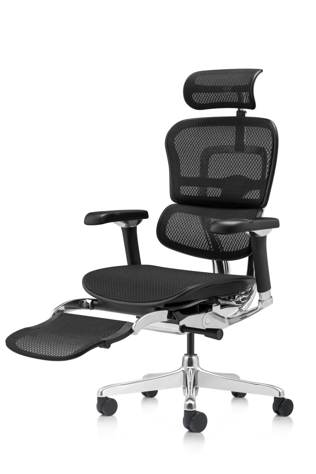 Ergohuman Luxury 2, Black T-168-B1, 5D + Legrest
