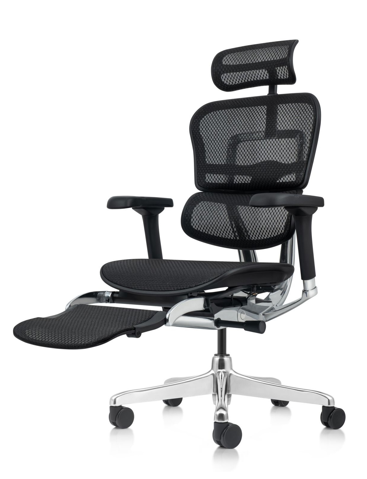 Ergohuman Elite 2, Black T-168-B1, 5D + Legrest
