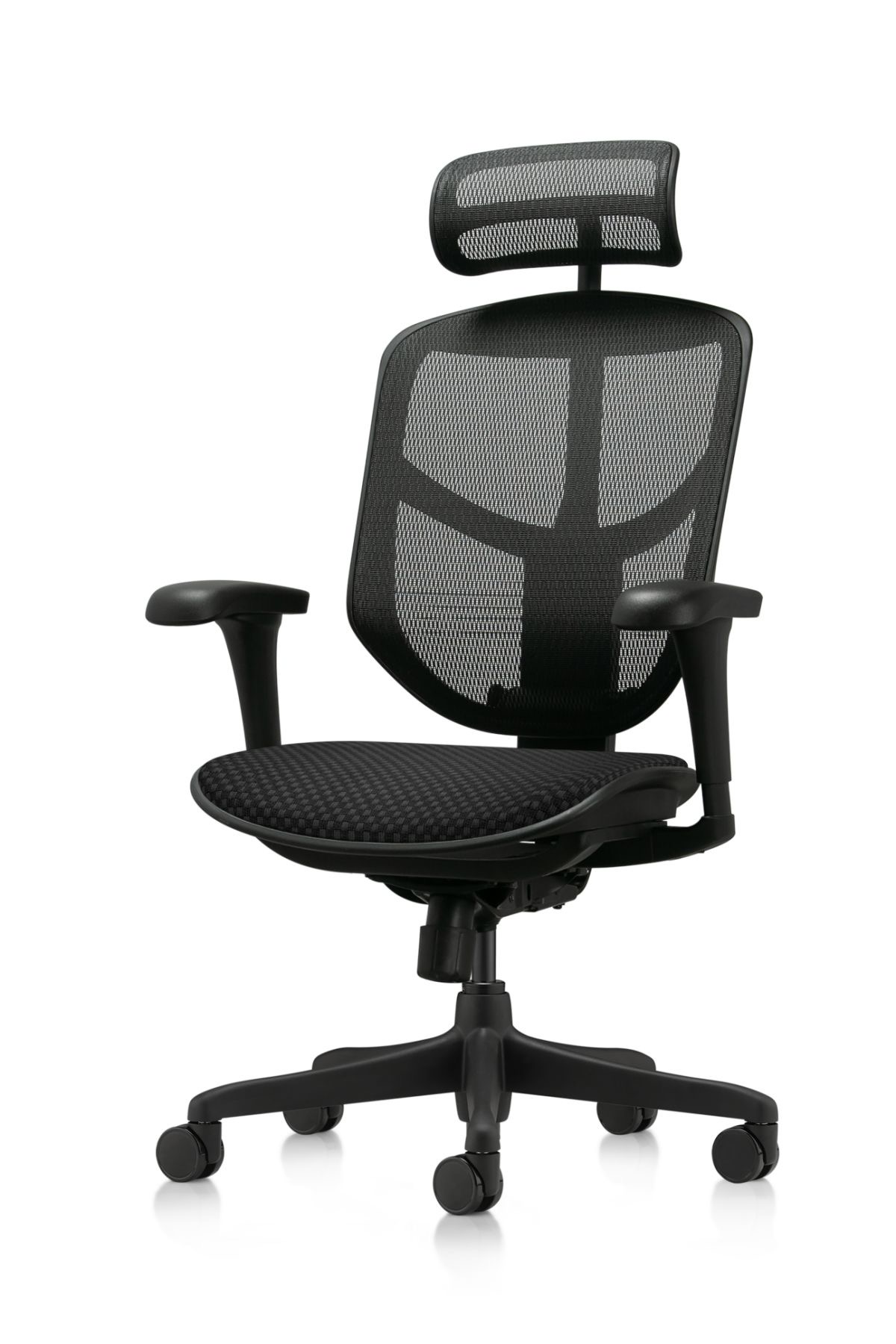 Enjoy Budget 2, Black (mesh/fabric), NY Base, 4D